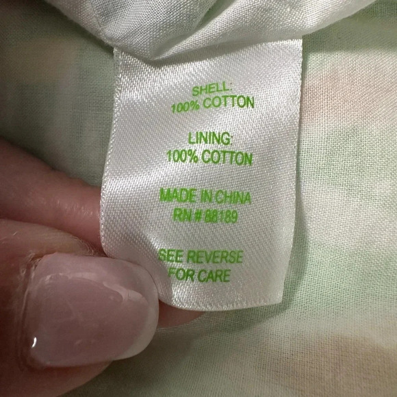 Lilly Pulitzer Fryer Shift Dress in Elephant Ears Print Style 70709 Size 6 - Picture 5 of 6